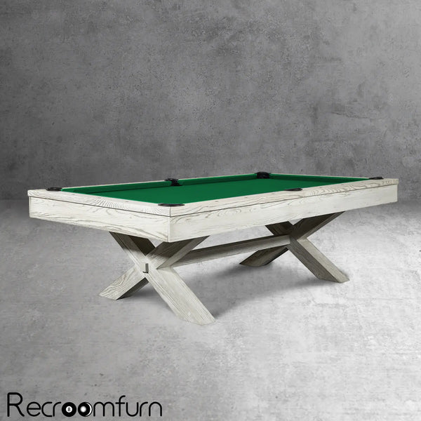 CrissyCross Charcoal Pool Table