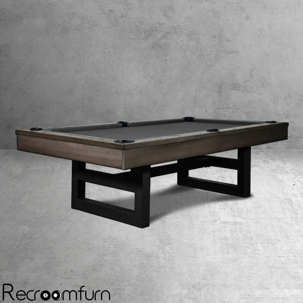 Mckay Slate Pool Table in Charcoal